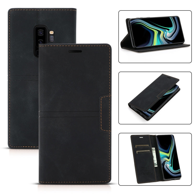 Custodia in pelle PU a vibrazione orizzontale da lavoro con ventosa magnetica da sogno con supporto, slot per schede e portafoglio, For Samsung Galaxy Note20 Ultra, For Samsung Galaxy S9+, For Samsung Galaxy S9, For Samsung Galaxy S10