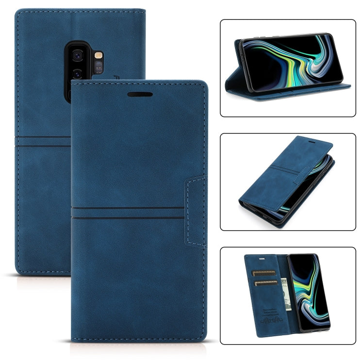 Custodia in pelle PU a vibrazione orizzontale da lavoro con ventosa magnetica da sogno con supporto, slot per schede e portafoglio, For Samsung Galaxy Note20 Ultra, For Samsung Galaxy S9+, For Samsung Galaxy S9, For Samsung Galaxy S10