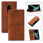 Custodia in pelle PU a vibrazione orizzontale da lavoro con ventosa magnetica da sogno con supporto, slot per schede e portafoglio, For Samsung Galaxy Note20 Ultra, For Samsung Galaxy S9+, For Samsung Galaxy S9, For Samsung Galaxy S10