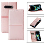 Custodia in pelle PU a vibrazione orizzontale da lavoro con ventosa magnetica da sogno con supporto, slot per schede e portafoglio, For Samsung Galaxy S10+, For Samsung Galaxy S10e, For Samsung Galaxy S20, For Samsung Galaxy S20+