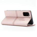 Custodia in pelle PU a vibrazione orizzontale da lavoro con ventosa magnetica da sogno con supporto, slot per schede e portafoglio, For Samsung Galaxy S20 FE, For Samsung Galaxy S20 Ultra, For Samsung Galaxy S21+ 5G, For Samsung Galaxy S21 5G