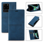 Custodia in pelle PU a vibrazione orizzontale da lavoro con ventosa magnetica da sogno con supporto, slot per schede e portafoglio, For Samsung Galaxy S20 FE, For Samsung Galaxy S20 Ultra, For Samsung Galaxy S21+ 5G, For Samsung Galaxy S21 5G