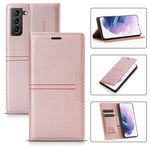 Custodia in pelle PU a vibrazione orizzontale da lavoro con ventosa magnetica da sogno con supporto, slot per schede e portafoglio, For Samsung Galaxy S20 FE, For Samsung Galaxy S20 Ultra, For Samsung Galaxy S21+ 5G, For Samsung Galaxy S21 5G