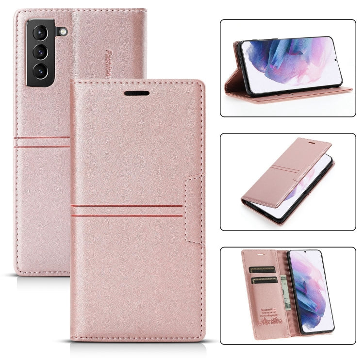Custodia in pelle PU a vibrazione orizzontale da lavoro con ventosa magnetica da sogno con supporto, slot per schede e portafoglio, For Samsung Galaxy S20 FE, For Samsung Galaxy S20 Ultra, For Samsung Galaxy S21+ 5G, For Samsung Galaxy S21 5G
