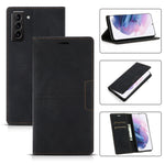 Custodia in pelle PU a vibrazione orizzontale da lavoro con ventosa magnetica da sogno con supporto, slot per schede e portafoglio, For Samsung Galaxy S20 FE, For Samsung Galaxy S20 Ultra, For Samsung Galaxy S21+ 5G, For Samsung Galaxy S21 5G