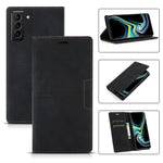 Custodia in pelle PU a vibrazione orizzontale da lavoro con ventosa magnetica da sogno con supporto, slot per schede e portafoglio, For Samsung Galaxy S20 FE, For Samsung Galaxy S20 Ultra, For Samsung Galaxy S21+ 5G, For Samsung Galaxy S21 5G