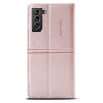 Custodia in pelle PU a vibrazione orizzontale da lavoro con ventosa magnetica da sogno con supporto, slot per schede e portafoglio, For Samsung Galaxy S21 FE 5G, For Samsung Galaxy S21 Ultra 5G