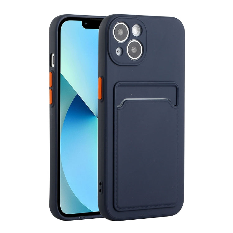 Custodia protettiva in TPU antiurto con slot per schede, For iPhone 13, For iPhone 13 mini