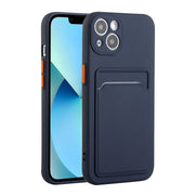 Custodia protettiva in TPU antiurto con slot per schede, For iPhone 13, For iPhone 13 mini