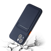 Custodia protettiva in TPU antiurto con slot per schede, For iPhone 13, For iPhone 13 mini