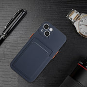Custodia protettiva in TPU antiurto con slot per schede, For iPhone 13, For iPhone 13 mini
