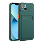 Custodia protettiva in TPU con slot carte per iPhone 13 mini