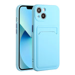Custodia protettiva in TPU con slot carte per iPhone 13 mini