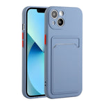 Custodia protettiva in TPU con slot carte per iPhone 13 mini
