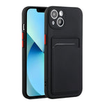 Custodia protettiva in TPU con slot carte per iPhone 13 mini
