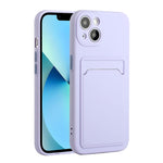 Custodia protettiva in TPU con slot carte per iPhone 13 mini