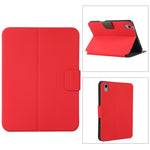 Custodia in pelle con supporto per iPad mini 6 (2024)