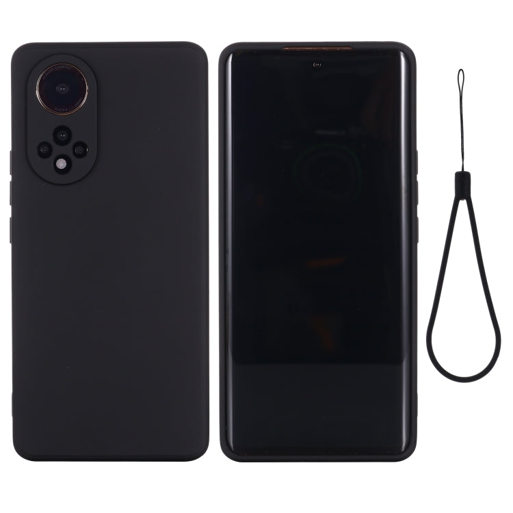 Custodia protettiva a copertura totale anticaduta in silicone liquido tinta unita, For Huawei Nova 9, For Huawei Nova 9 Pro