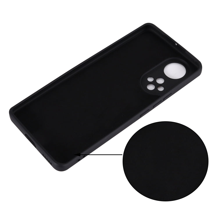 Custodia protettiva a copertura totale anticaduta in silicone liquido tinta unita, For Huawei Nova 9, For Huawei Nova 9 Pro