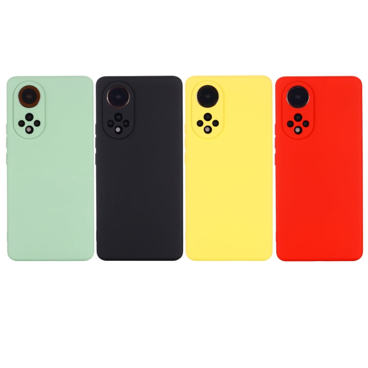 Custodia protettiva a copertura totale anticaduta in silicone liquido tinta unita, For Huawei Nova 9, For Huawei Nova 9 Pro