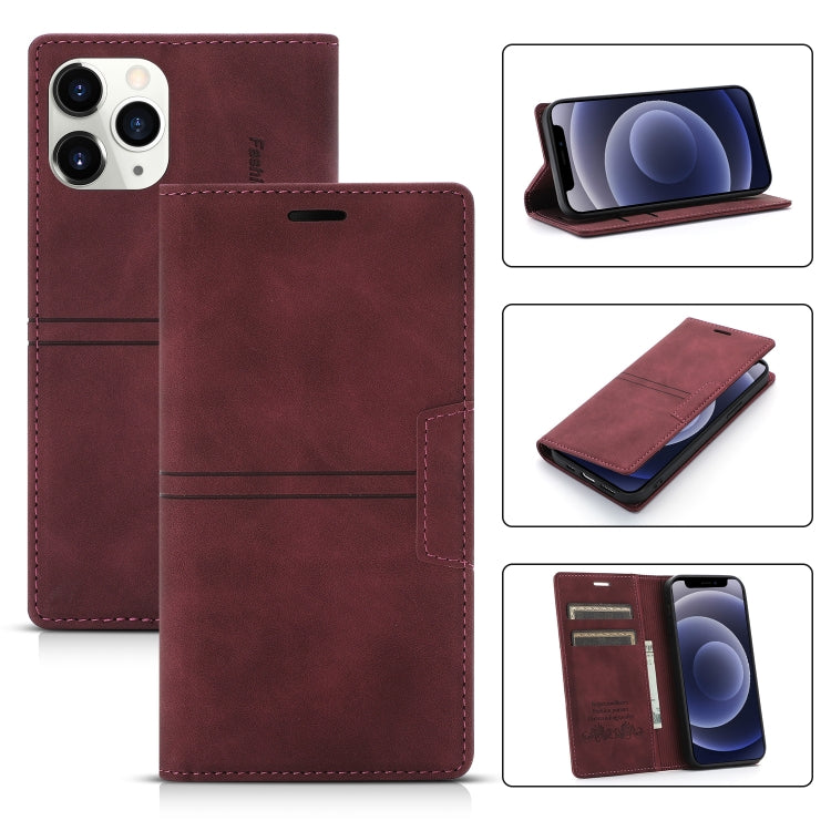 Custodia portafoglio in pelle PU con ventosa magnetica per iPhone