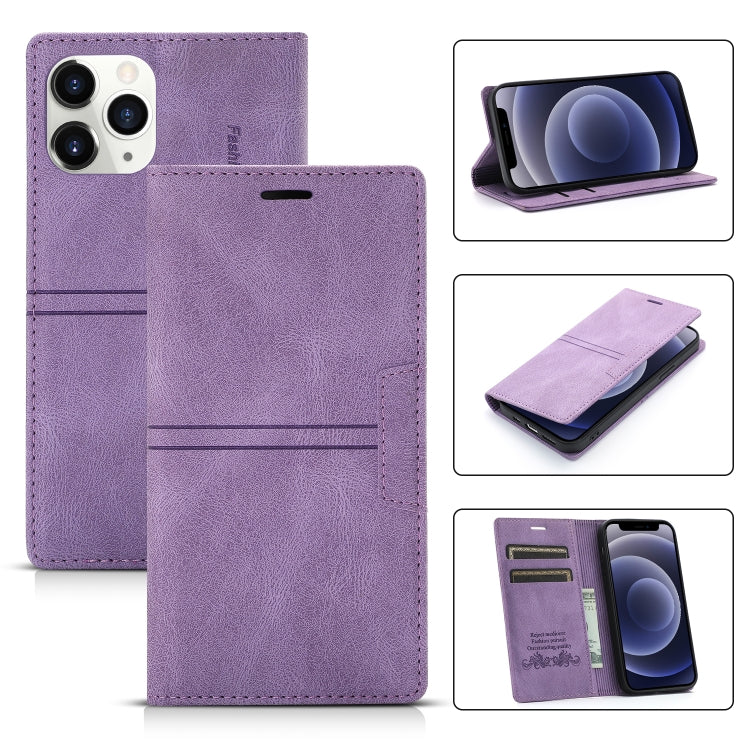Custodia portafoglio in pelle PU con ventosa magnetica per iPhone