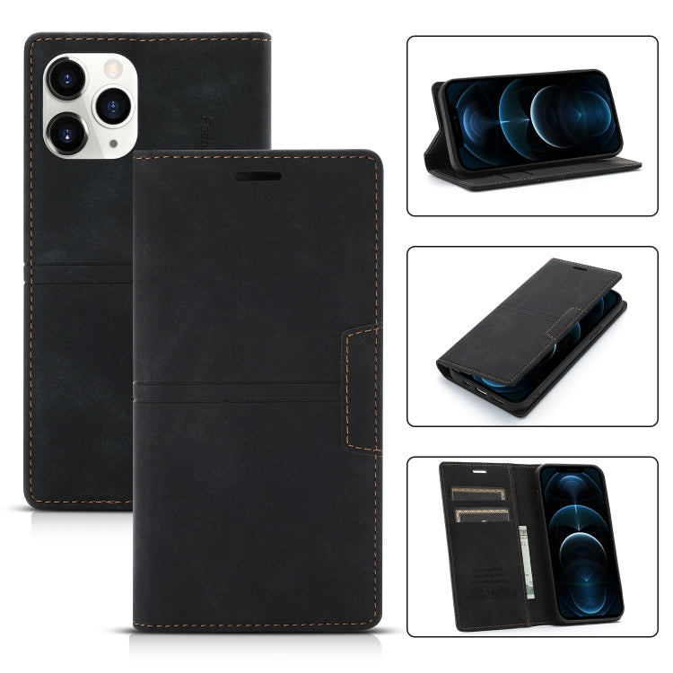 Custodia portafoglio in pelle PU con ventosa magnetica per iPhone