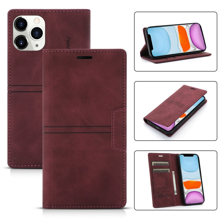 Custodia portafoglio in pelle PU con ventosa magnetica per iPhone