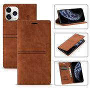 Custodia in pelle PU a vibrazione orizzontale da lavoro con ventosa magnetica da sogno con supporto, slot per schede e portafoglio, For iPhone 11 Pro, For iPhone 11 Pro Max, For iPhone X / XS, For iPhone XR