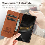 Custodia portafoglio in pelle PU con supporto per iPhone