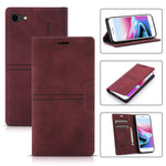 Custodia portafoglio in pelle PU con supporto per iPhone