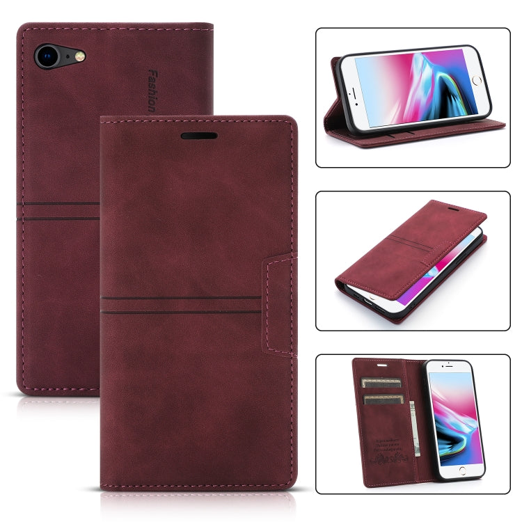 Custodia portafoglio in pelle PU con supporto per iPhone