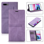 Custodia portafoglio in pelle PU con supporto per iPhone