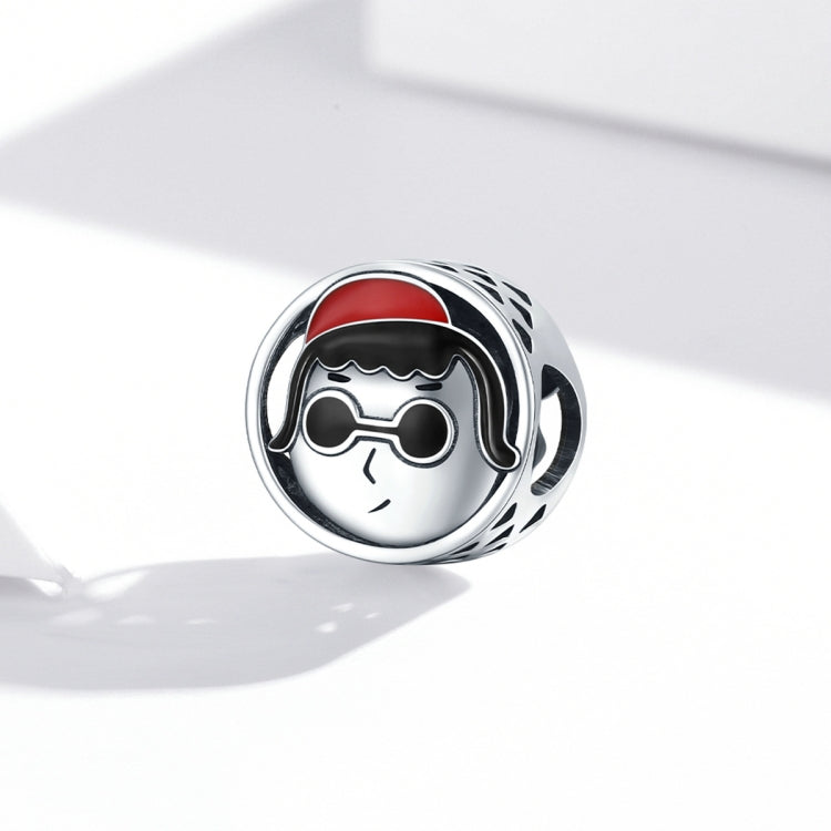 Accessori per collana braccialetto fai-da-te con perline avatar cartoon in argento sterling S925