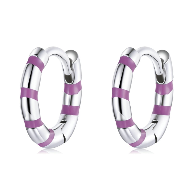 Orecchini da donna con fibbia mini orecchio in argento sterling S925, Mini Ribbon 1