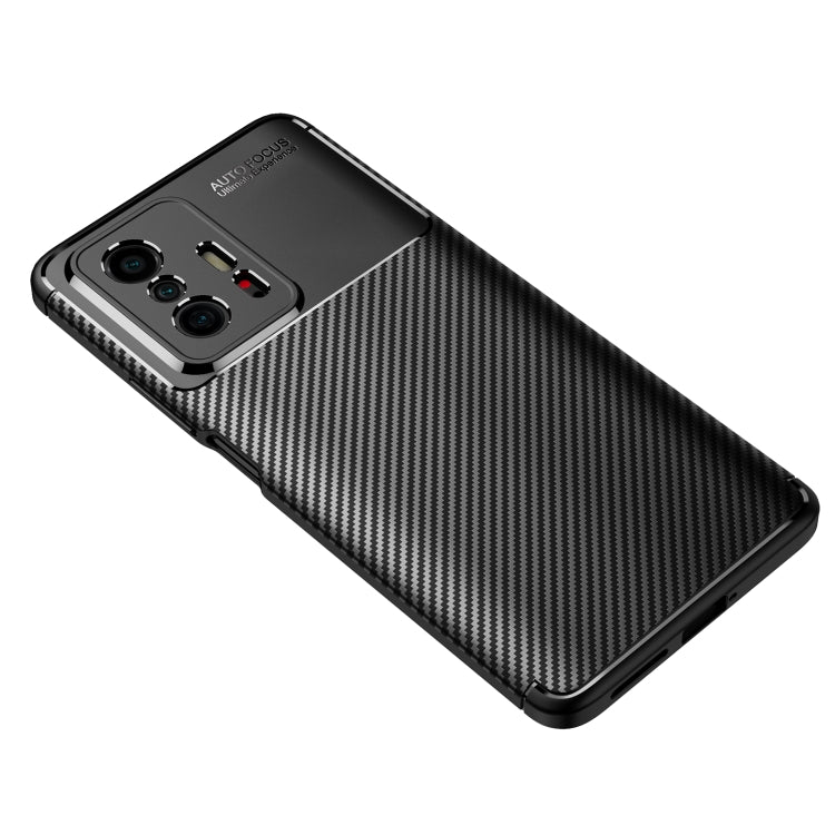 Custodia in TPU antiurto con trama in fibra di carbonio, For Xiaomi Mi 11T / 11T Pro, For Xiaomi Civi, For Huawei Nova 9 Pro