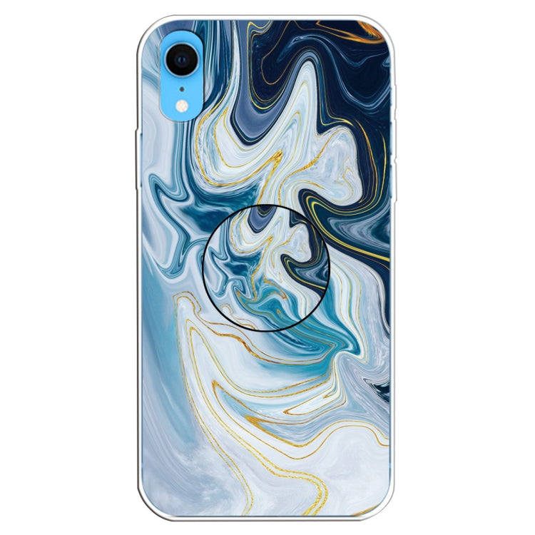 Custodia TPU marmo per smartphone compatibili iPhone