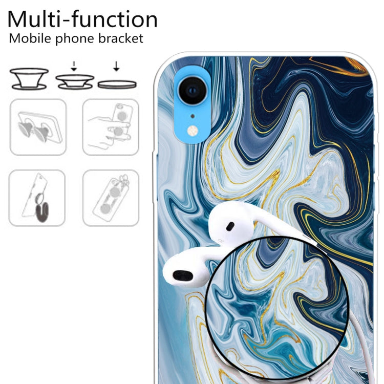 Custodia TPU marmo per smartphone compatibili iPhone