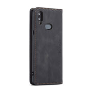 Custodia portafoglio in pelle con slot carte per Galaxy A20s