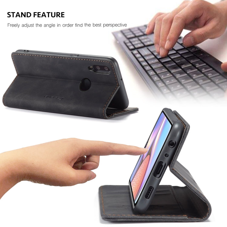 Custodia portafoglio in pelle per Galaxy A20s con slot carte