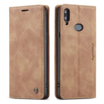 Custodia portafoglio in pelle per Galaxy A20s con slot carte