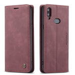 Custodia portafoglio in pelle per Galaxy A20s con slot carte