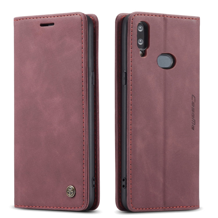 Custodia portafoglio in pelle per Galaxy A20s con slot carte