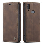 Custodia portafoglio in pelle per Galaxy A20s con slot carte