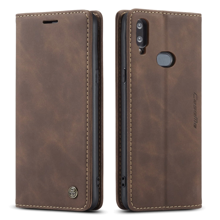 Custodia portafoglio in pelle per Galaxy A20s con slot carte