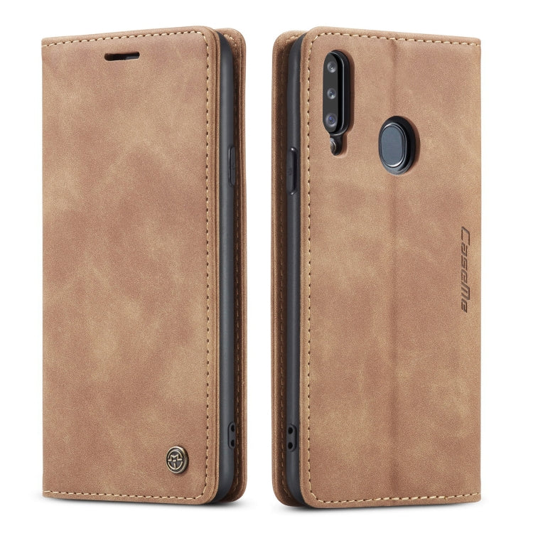 Custodia portafoglio in pelle per Galaxy A20s con slot carte