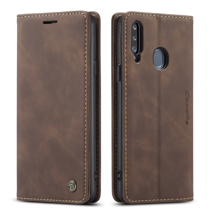 Custodia portafoglio in pelle per Galaxy A20s con slot carte
