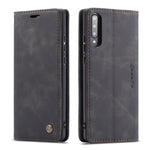 Custodia portafoglio in pelle per Galaxy A20s con slot carte