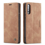 Custodia portafoglio in pelle per Galaxy A20s con slot carte