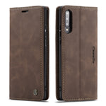 Custodia portafoglio in pelle per Galaxy A20s con slot carte